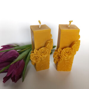 Sześcian z różami