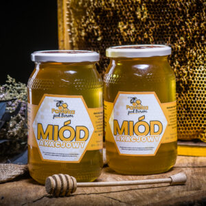 Miód akacjowy 1,2 kg