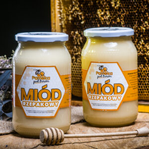 Miód rzepakowy 1,2 kg