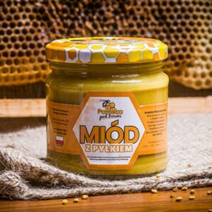 Miód wielokwiatowy z pyłkiem 230 g